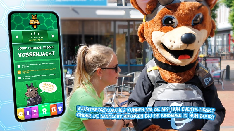 Beweegapp voor kinderen
